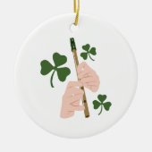 Tin Whistle Keramik Ornament (Vorne)