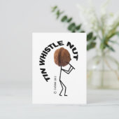 Tin Whistle Nut Postkarte (Stehend Vorderseite)