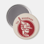 Tin Woodman (Tin Man) Gesicht CC0902 Wunderbarer Z Magnet (Vorderseite/Rückseite)
