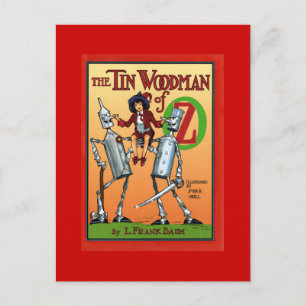 Tin Woodman von Oz Cover Postkarte