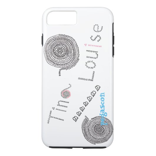 Tina 嬢のお名前入り Case-Mate iPhone hülle (Rückseite)