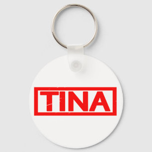 Tina Briefmarke Schlüsselanhänger
