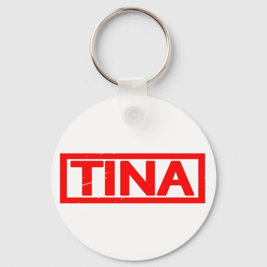 Tina Briefmarke Schlüsselanhänger (Vorderseite)