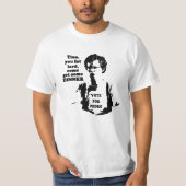 Tina, du dicke Latex, komm und hol dir ein Abendes T-Shirt (Vorderseite)