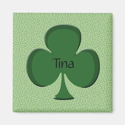 Tina Kleeblatt Magnet (Vorne)