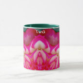 TINA ~ Personalisierte Rose Petals ~ Tasse (Zentrum)