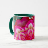 TINA ~ Personalisierte Rose Petals ~ Tasse (Vorderseite Links)