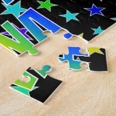 "TINA" Vorname, Spaß "GLÜCKLICHER GEBURTSTAG" Puzzle (Seite)