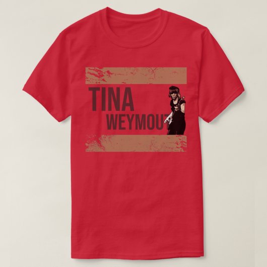 Tina Weymouth T-Shirt (Design vorne)