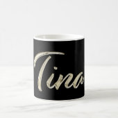 Tina white gold Handwriting Tasse Kaffeetasse (Mittel)
