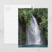 Tinago Falls, Mindanao, Philippinen Postkarte (Vorne/Hinten)