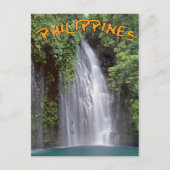 Tinago Falls Philippines Postkarte (Vorderseite)