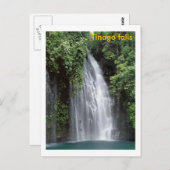Tinago Falls Postkarte (Vorne/Hinten)