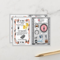 Tinam - Tin Horn Unicorn Game Card