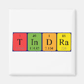 Tindra Periodenmagnet Magnet (Vorne)