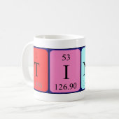 Tindra Periodenname Tasse (Vorderseite Links)