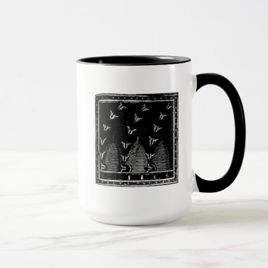 Tindr's Bees 15 oz. Tasse (Rechts)