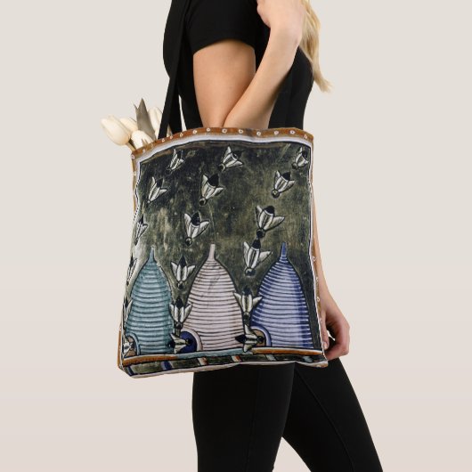 TINDR'S BEES All-Over-Print Schulter-Tasche Tasche (Von Nahem)