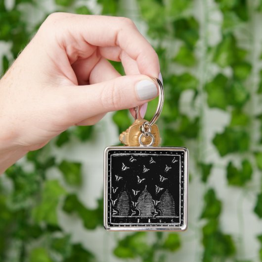 Tindr's Bees Large Keyring Schlüsselanhänger (Hand)