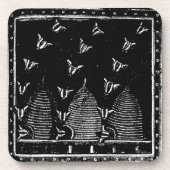 Tindr's Bees Untersetzer (Vorderseite)