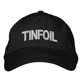Tinfoil Hat Bestickte Baseballkappe