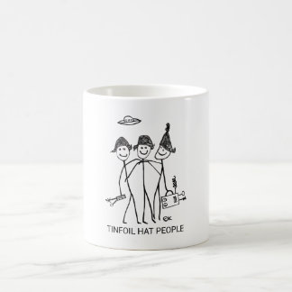 Tinfoil Hat People - Designer Coffee Tasse