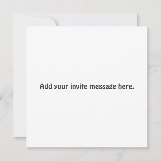 Tinfoil Hat Time Einladung (Rückseite)