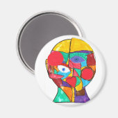 Tinger-Elenal Magnet (Vorderseite/Rückseite)