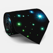 Tingiertes Stellar noir Krawatte (Gerollt)