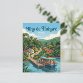 Tinharé Brasilien Postkarte (Stehend Vorderseite)
