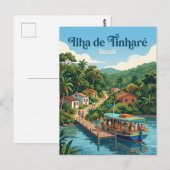 Tinharé Brasilien Postkarte (Vorne/Hinten)