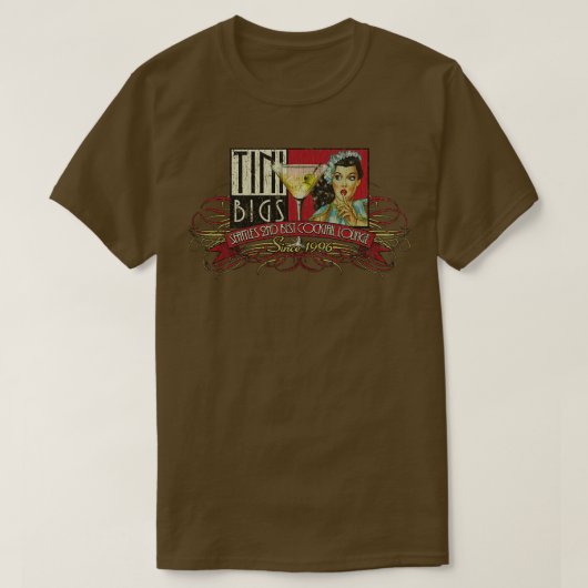 Tini Bigs Lounge 1996 T-Shirt (Design vorne)