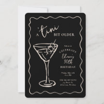 Tini Bit Ältere 30. Geburtstags-Party