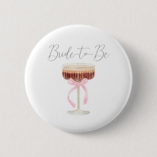 Tini Bit Closer Brautparty Button (Vorderseite)