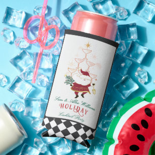 Tini Bit Merry Martini Büro Weihnachtsmann Selters Dosenkühler
