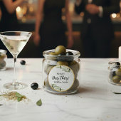 Tini Bit Of Fun Martini Soirée Runder Aufkleber