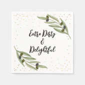 Tini Bit Of Fun Martini Soirée Serviette (Vorderseite)