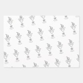 Tini Bit Older - Berry Drink Thema Geschenkpapier Set (Vorderseite 3)