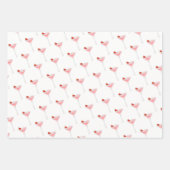 Tini Bit Older - Berry Drink Thema Geschenkpapier Set (Vorderseite)