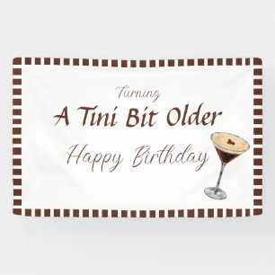 Tini Bit Older - Espresso Drink Thema Banner