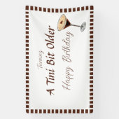 Tini Bit Older - Espresso Drink Thema Banner (Vertikal)