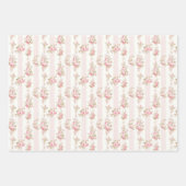 'Tini Bit Older Espresso Martini Coquette Geburtst Geschenkpapier Set (Vorderseite)