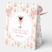 'Tini Bit Older Espresso Martini Coquette Geburtst Geschenkschachtel (Rückseite)