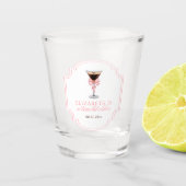 'Tini Bit Older Espresso Martini Coquette Geburtst Schnapsglas (Vorderseite)