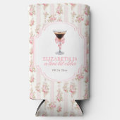 'Tini Bit Older Espresso Martini Coquette Geburtst Selters Dosenkühler (Vorderseite)