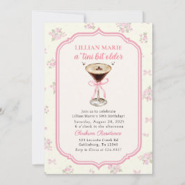 Tini Bit Older Espresso Martini Coquette Geburtsta Einladung