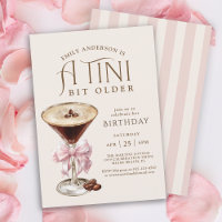 Tini Bit Older Espresso Martini Geburtstag für sie