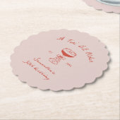 Tini Bit Older Espresso Martini Scribble Birthday Untersetzer (angewinkelt)