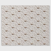 Tini Bit Older Espresso Martini Signature Cocktail Geschenkpapier (Flach)