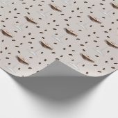 Tini Bit Older Espresso Martini Signature Cocktail Geschenkpapier (Ecke)